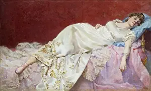 Continental Pictures Prints: A Moment of Repose. Francisco Domingo Marques (1842-1920)