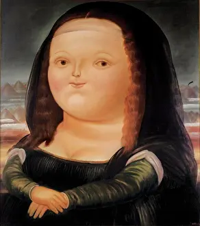 Mona Lisa at the Age of 12, Botero, Fernando (*1932)