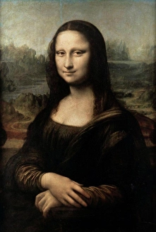 Perfection Prints: Mona Lisa C.1503-5 Leonardo da Vinci (1452-1519 Italian) Oil On Wood Panel Musee du Louvre