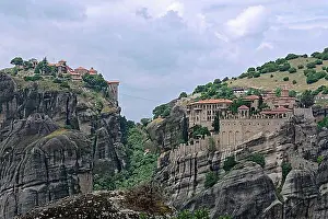 Unesco Prints: The monasteries of Megalou Meteorou