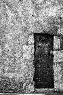 Entrances Prints: Montgenevre view, door, travel, france