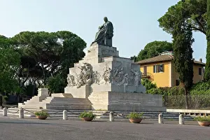 Italienisch Prints: Monument a Giuseppe Mazzini, Rome