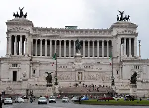 Architect Prints: the Monumento Nazionale a Vittorio Emanuele II or Il Vittoriano is a monument in Rome built to honour king Victor