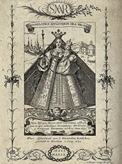 Mother Prints: The Mother of Christ, Consoler of the Afflicted of Kevelaer near Luxembourg