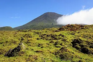 Azores Prints: Mount Pico, Highlands, Pico, Azores, Portugal, Europe