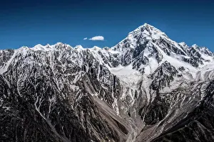 Helicopter Prints: The mountains of the Wakhan Corridor in Afghanistan as seen from a helicopter