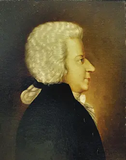 Mozart 1893 Maria Schöffmann (active 1891 German) Oil on canvas