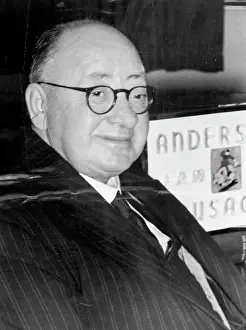 The Forties Prints: Mr. Anderson... horse named 'Sausajacks' Background of racehorse 'Sausajacks' - A