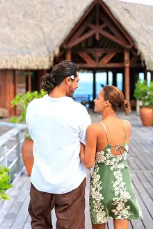 South Pacific Prints: MR Mixed Race Man (age 31) & Mixed Race Woman (age 24)