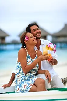South Pacific Prints: MR Mixed Race Man (age 31) & Mixed Race Woman (age 24)