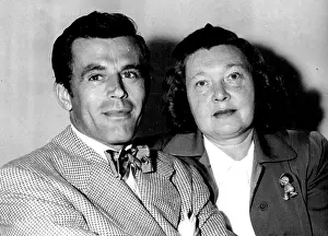 1950 Prints: Mr. & Mrs Frank Parker - Tennis. December 29, 1950
