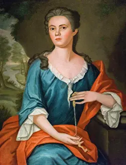 Beautiful Woman Prints: Mrs. Joseph Mann Bethia Torrey; 1753 Oil on canvas John Singleton Copley American; 1738-1815