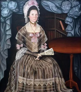 Beautiful Woman Prints: Mrs. Samuel Chandler Oil on canvas; c. 1780 Winthrop Chandler; American; 1747 - 1790