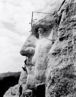 Dangerous Prints: Mt. Rushmore, South Dakota: c. 1932