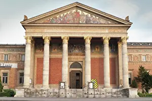 Hungary Prints: Mucsarnok Palace of Art Museum of Fine Arts Kunsthalle