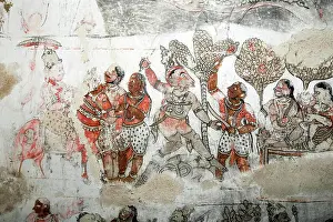 Murals depicting Ramayana