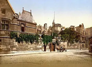 Museums Prints: Museum of Cluny, Paris, France
