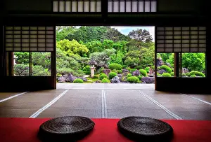 Woody Plant Prints: Myomanji temple, Kyoto, Japan