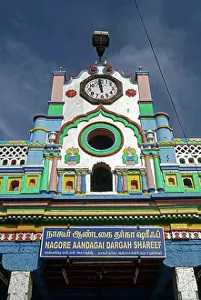 Temples Prints: Nagoor Dargah Syed Shahul Hameed Dargah Nagore Andavar dargah (1490-1579 CE) in Nagore