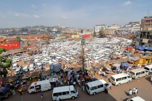 Market Prints: Nakasero Market, Kampala, Uganda, East Africa, Africa