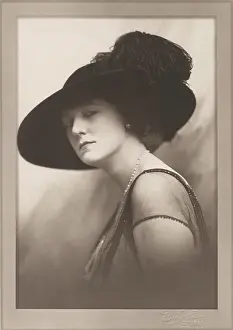 Arts Culture And Entertainment Prints: Nance O'Neill, 'The Wanderer', Manhattan Opera House