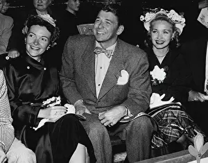 1950 Prints: Nancy Davis, Ronald Reagan, Jane Powell. September 01, 1950