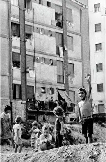 Seventies Prints: Naples, italy