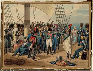 Napoleon Prints: Napoleon Returning from the Island of Elba by Vernet