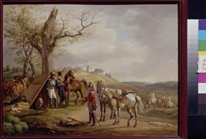 Medium Group Of Animals Prints: Napoleon's invasion of Russia, Adam Albrecht
