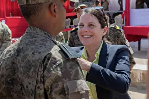 Promotion Prints: Natasha Franceschi, charge d'affaires of the U