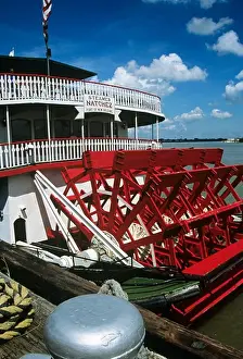 Culture Prints: Natchez steamboat paddle steamer, Mississippi River, New Orleans, Louisiana, USA
