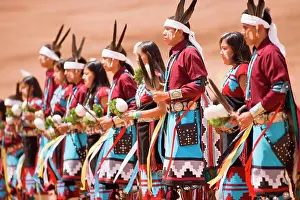 Unitedstates Prints: Navajo Indian Gourd Dance, Gallup Inter-Tribal Indian Ceremonial, Gallup, New Mexico