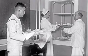 Early 1900s People Prints: Naval hospital ca. between 1909 and 1932