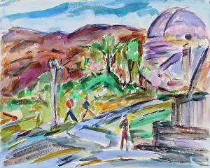 Fine Prints: Near the Griffith Observatory, Los Angeles