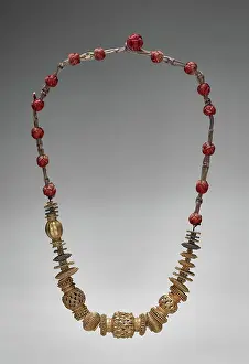 Necklace Prints: Necklace, 1700s-1800s. East India