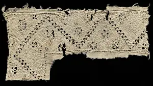 Linen Prints: Needlepoint (Cutwork) Lace Border
