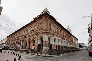 Ecuador Prints: Neo-Classical Building, Cuenca, Azuay, Ecuador