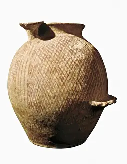 Ceramic Prints: Neolithic vase (3000-2100 BC). Neolithic art