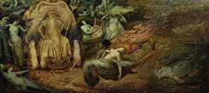 Neptune Prints: Neptune. Follower Of Henri-Jules-Charles Corneille De Groux (1867-1930)