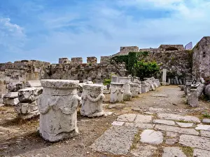 Architectural Prints: Nerantzia Castle, Kos Town, Kos Island