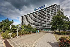 Inscription Prints: Nestle headquarters, office building