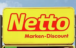 Companies Prints: Netto Marken-Discount, Logo, Germany, Europe