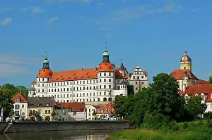 Upper Bavarian Prints: Neuburg on the Danube, Neuburg Castle