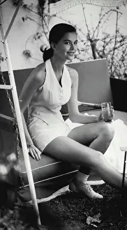 1955 Prints: A new combination for tennis in the hot summer months