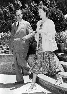 Royal Prints: The New Queen In Africa - Before Tragic News Of Father's Death -- Princess Elizabeth