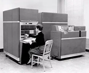 Computers Prints: New York: 1954. IBM 650 Data Processing System