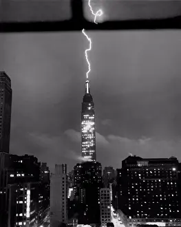 Skyscraper Prints: New York, New York: July 9, 1945