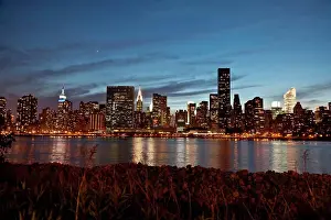 New York State Prints: New York - United States, Gantry Plaza State park in Long island city