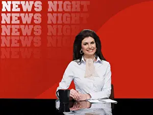 Smart Prints: News presenter