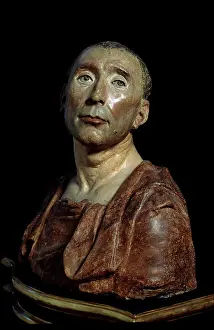 Sculptureuk Prints: Nicolo da Uzzano Donatello (1386-1466/Italian) Bargello National Museum, Florence, Italy